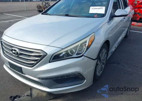 2016 Hyundai Sonata Sport from USA, damaged, VIN 5NPE34AFXGH425388